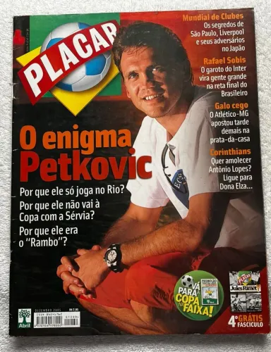 Revista Placar Edição 1289 - Dezembro de 2005