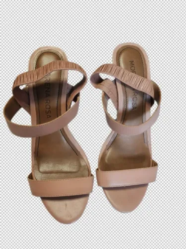 Sandália Morena Rosa Cor Rosa Salto Alto, Usado uma vez, Tamanho: 36