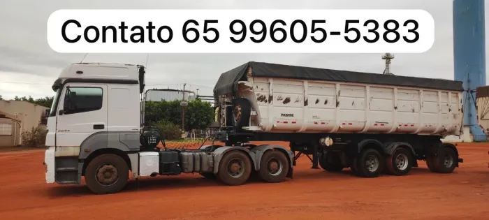 Carreta caçamba Vanderleia 2011. Vende-se cavalou ou caçamba