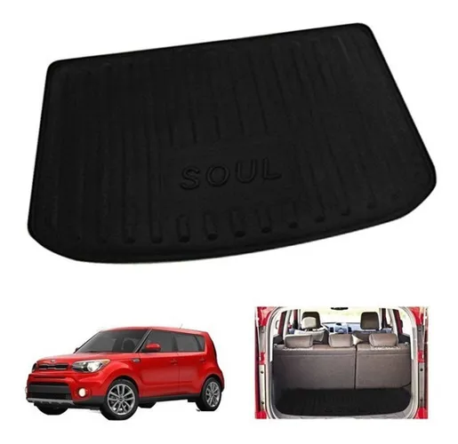 Tapete Bandeja Porta Malas Kia Soul 2012 à 2020 Plástico Rígido