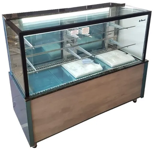 Confeitaria Expositora Refrigerada Inox BOX 1,50m