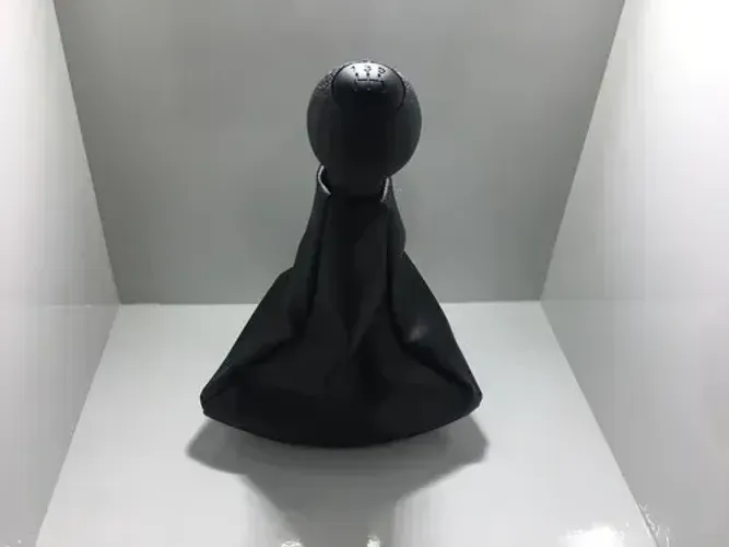 Kit Coifa Preta C/base + Bola Câmbio Preta Doblo 2002 à 2021