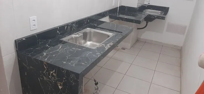 Bancada de porcelanato