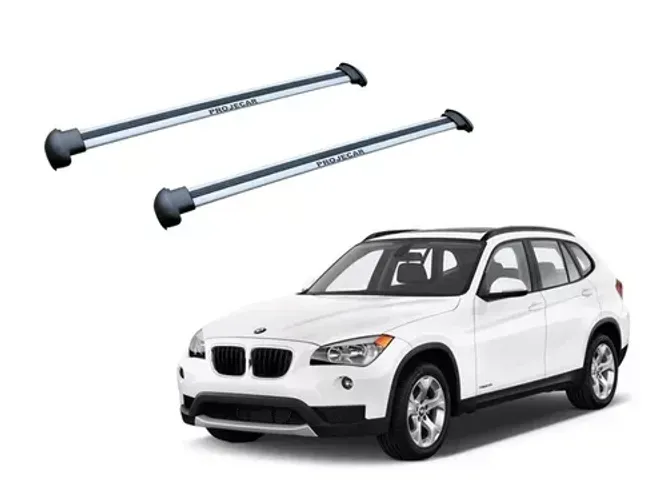 Rack Travessa de Teto BMW X1 - Larga Prata - Projecar