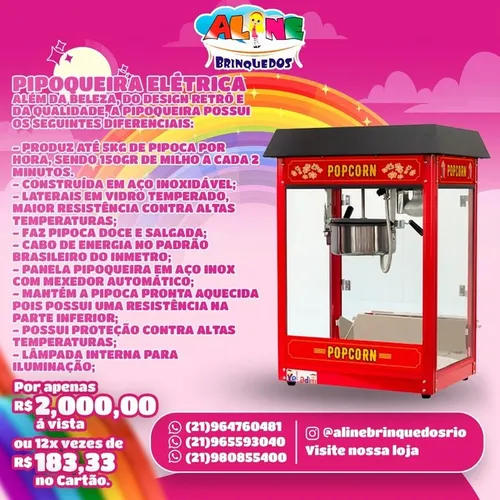 Pipoqueira Elétrica