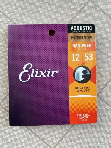 Corda ELIXIR 012 para violão
