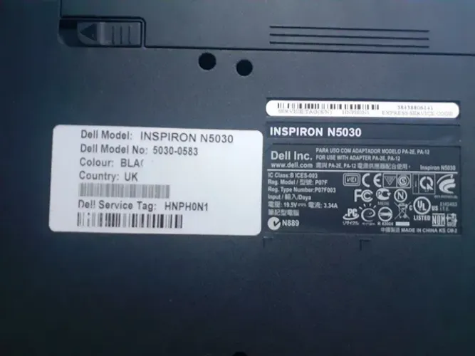 *Notebook Usado Dell Inspiron N5030 à Venda