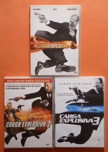 Dvd Carga Explosiva - Trilogia