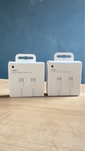 Cabo USB-C para iPhone 15, 15 Pro e 15 Pro Max