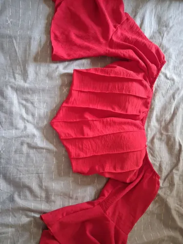 Cropped vermelho 