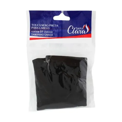 Touca Nero Com Barra Preta Santa Clara