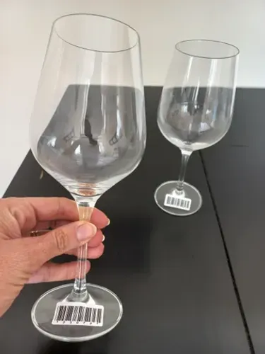 Duas Taças de Vinho Tinto Branco Rosê Par (02 unidades )