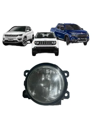 Farol auxiliar milha Renegade toro compass lado esquerdo