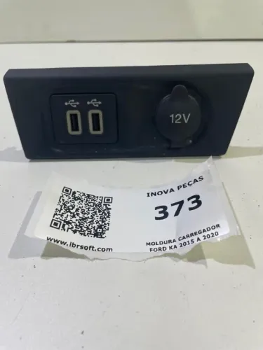 Moldura carregador Ford Ka 2015 a 2020