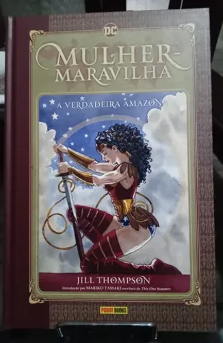 HQ capa dura Mulher Maravilha a verdadeira amazona