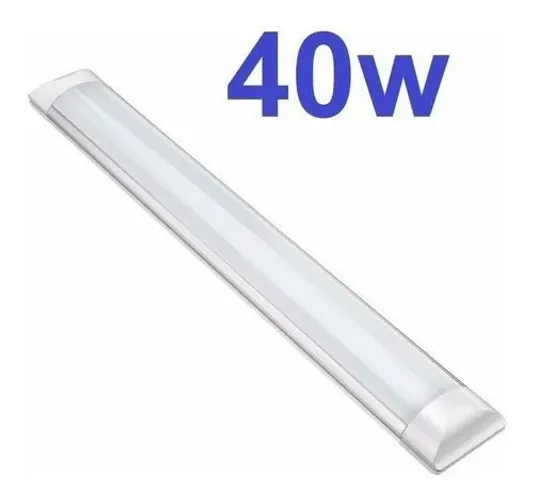 Luminária sobrepor com calha 40w 6500K 1,20M 