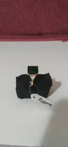 Anel banhado a ouro 18k