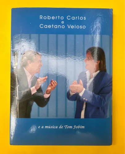 DVD Roberto Carlos e Caetano Veloso - Música de Tom Jobim