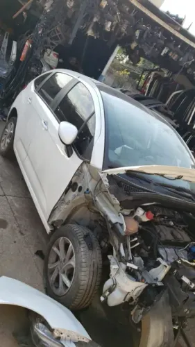 C3 2015 teto panorâmico sucata