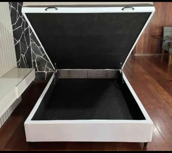 Base Box Baú Casal 138cm(Pague na entrega)