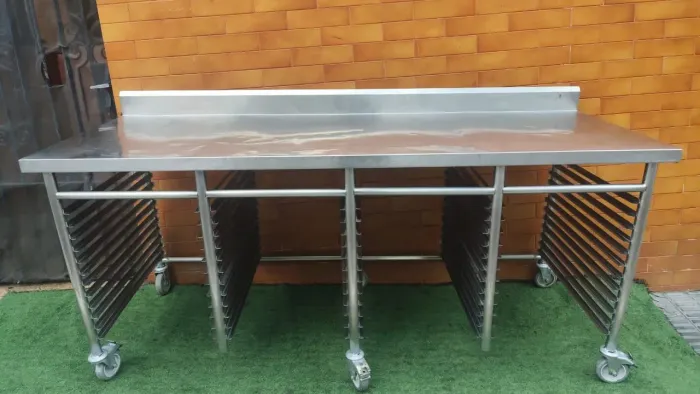 Mesa industrial inox 304 