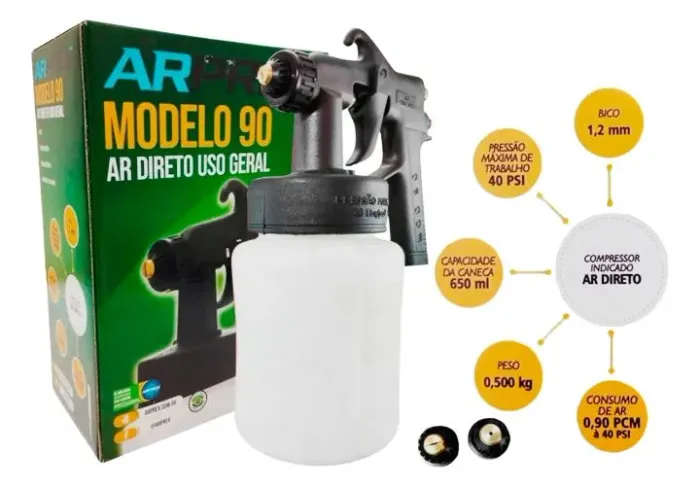 Pistola de tinta modelo 90