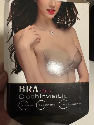 Sutiã Invisível Push-up - Bege