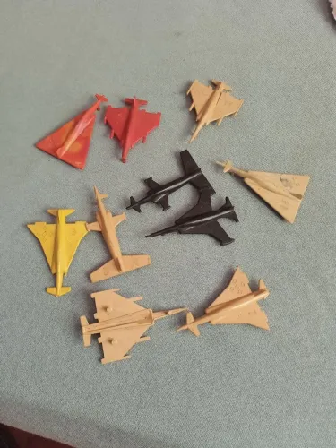 Lote Miniaturas de Aviões Antigos - Coleção
