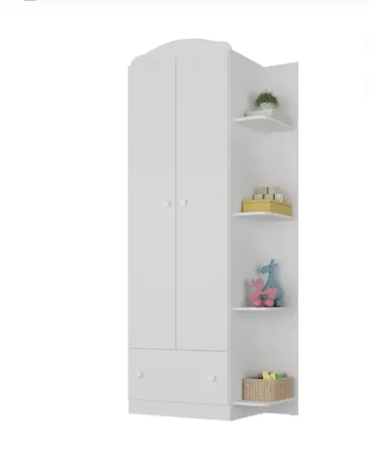 Promoção Guarda Roupa 2 Portas com Prateleira - 02/04