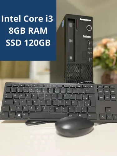 Computador i3 8gb 120gb SSD