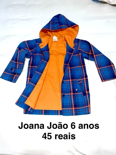 Blusão casaco marca Joana João 6 anos