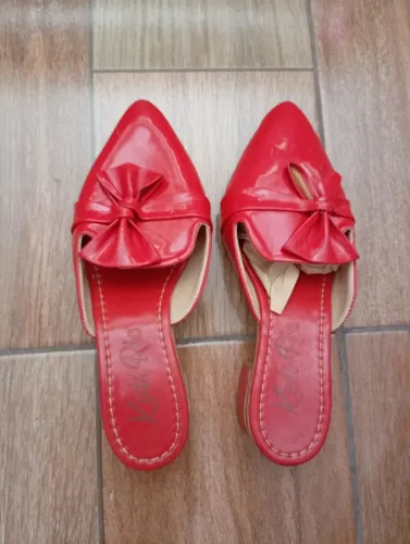 Rasteirinha com salto 