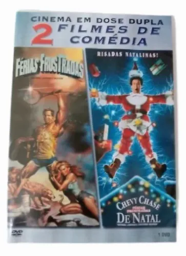 DVD Original Dois Filmes Férias Frustradas + Férias Frustradas de Natal Chevy Chase