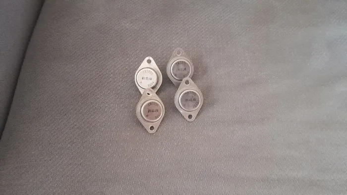4 transistor 2n3055 rca original