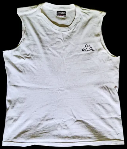 Camiseta Kappa Branca - Tamanho P sem mangas