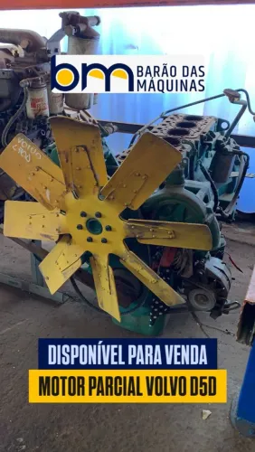 Motor parcial Volvo D5D