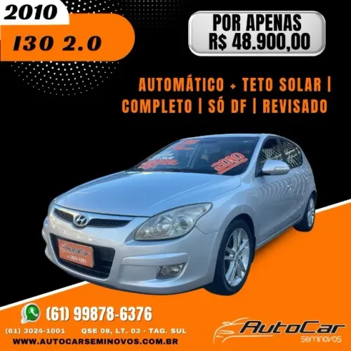 I30 2.0 2010 AUTOMATICO + TETO SOLAR