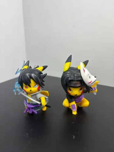 Irmãos Uchiha Versão Pikachu 