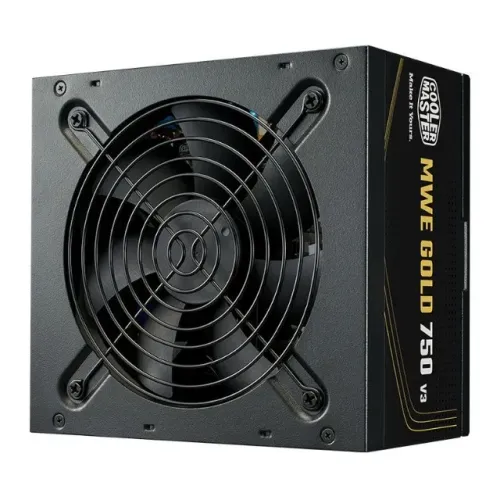 FONTE 750W COOLER MASTER 80 PLUS GOLD ATX 3.1 MWE V3 PFC ATIVO C/CABO NOVA LACRADA!