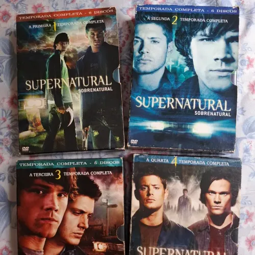 DVDs Supernatural | Sobrenatural - 1ª a 4ª temporadas