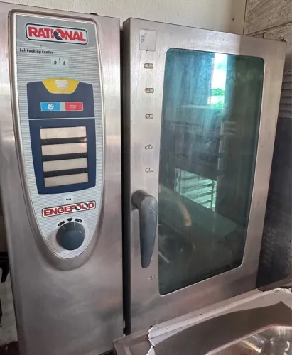 FORNO RATIONAL A GÁS 10 gns
