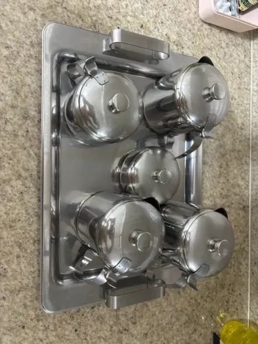 Jogo de Chá Inox