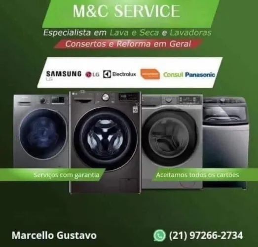 Conserto de Máquinas de Lavar e Secar - Todas as Marcas