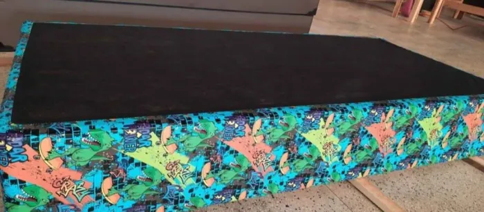 CAMA BOX INFANTIL DINO