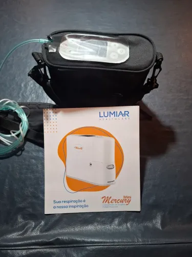 Concentrador de Oxigênio Portátil Mercury Mini - Novo