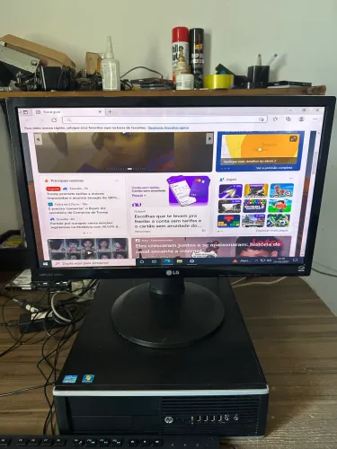 Computador i5 top com ssd tela 19 polegadas so 950,00 completo ou separado loja