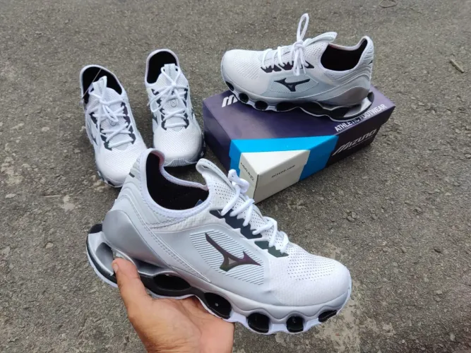 Tênis Mizuno Wave Prophecy 10 Branco