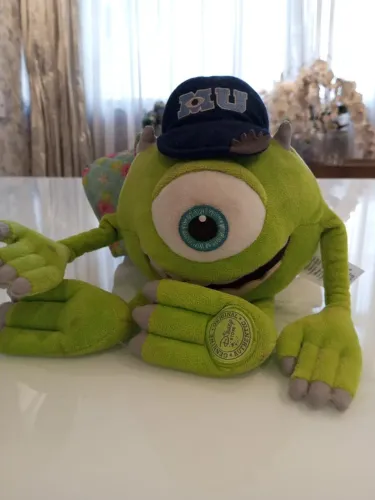 Pelúcia Mike Wazowski Universidade Monstros original Disney 
