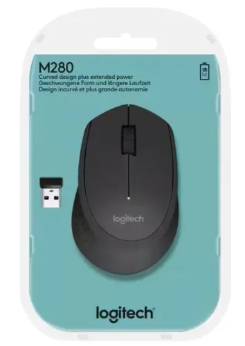 Mouse sem fio Logitech M280.