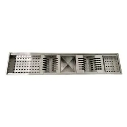 Canal Organizador Aço Inox Tramontina 90 X 18 cm + Acessorios